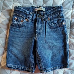 NWOT Levi's 511 Slim Jean Shorts Boys size 4